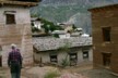 A typical roof in one of the mountain villages