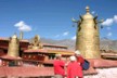 Decorations on the roof of the Jokhang Temple