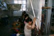 Teamwork at the loom