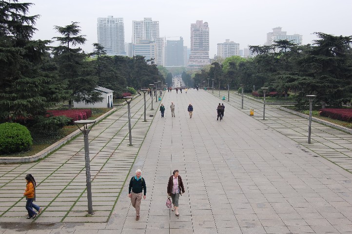 Changsha - view from Martyrs' memorial