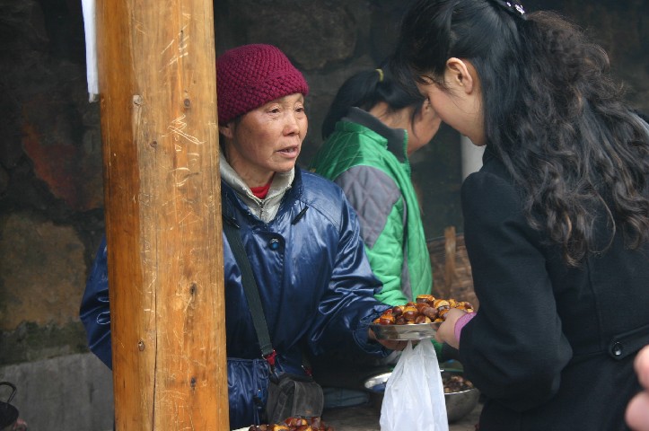 Chestnut sellers