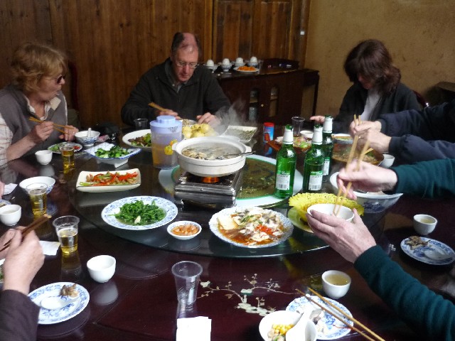 Wonderful lunch in Ivy's home town