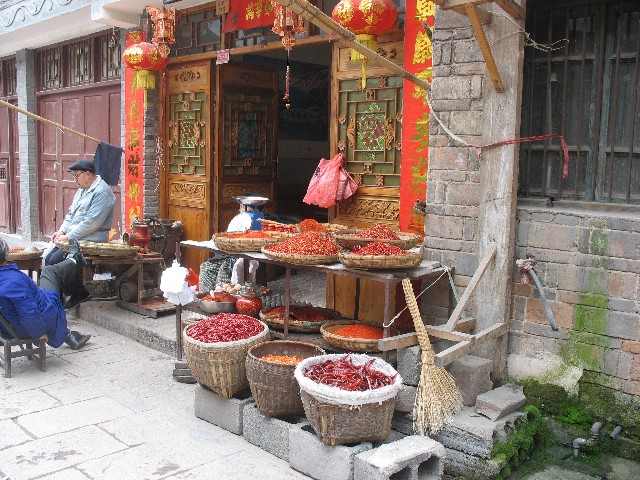 Chillie seller
