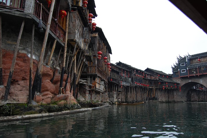 The old stilted houses