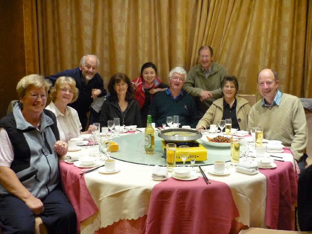 The whole team