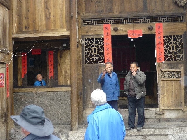 The senior men of the village