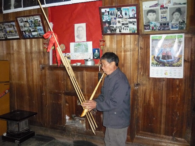 Miao musical instrument - a reed pipe
