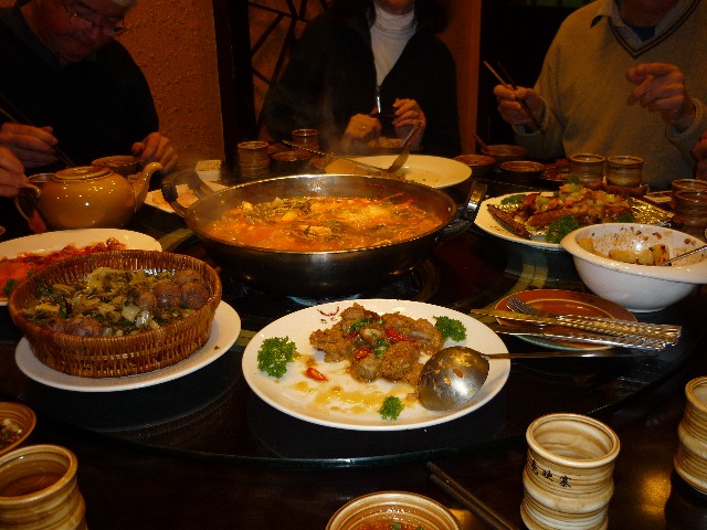 Sour fish soup dinner liked by everyone