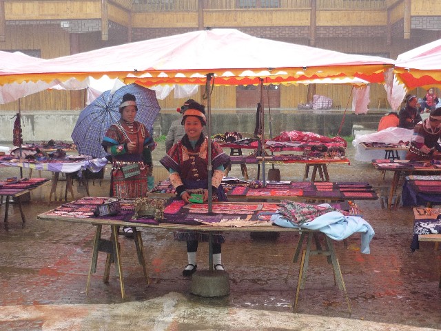 The inevitable market stall