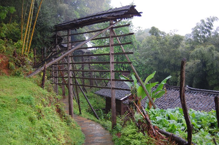 Drying racks for crops