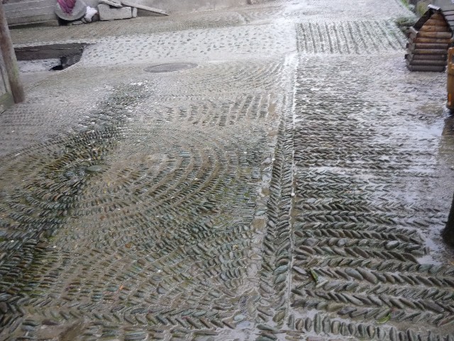 Ornate pavements and streets