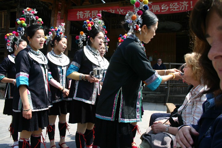 Welcome song - more rice wine