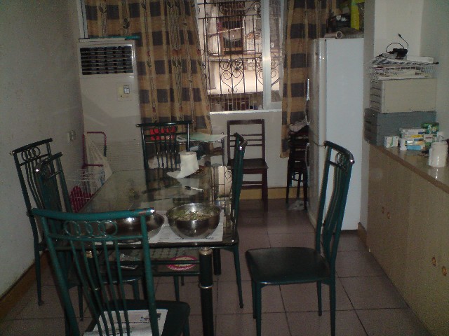 Frank's dining area