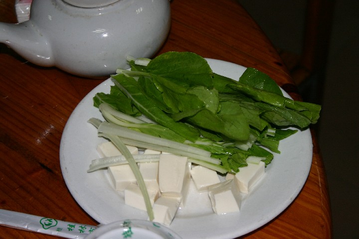 Veg to add to wok once meat all eaten