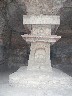 Carvings inside first cave
