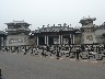 Entrance built recently to the Yungang Caves
