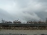 Clouds rolling by so fast