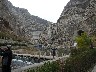 Passing large dam