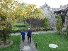 Gardens in prison area