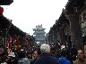 What a difference a few hours makes to the number of tourists on the streets