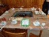Hot box in middle of the table