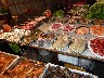 Meat and fish and vegetables