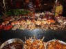 Prawns crabs and many other dishes