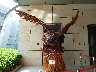 Carved eagle from the Dong