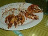 Cooked prawns