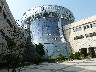 Museum shaped like a drum