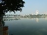Nanhu bridge with reflections
