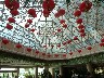 Entrance hall ceiling in our hotel The Beach Hotel