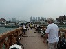 Looking back into town from the pier