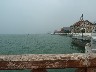 Pier made from concrete