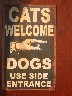 Notice on outside of one of the bars