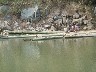 Cleaning punts or bamboo rafts