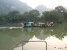 First tourist boat seen