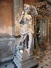 Original roof statue now protected inside