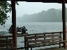 We were so lucky not to have rain like these people