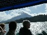 Mata De Cana Arenal volcano with the cloud lifting