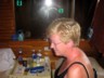 The photographer in her cabin