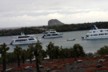 Plaza Sur island boats