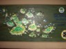 A map in the interpretation centre