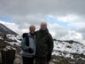 The photographer and her husband at the Chimborazo refuge