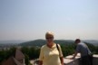 Jane at the top of the castle