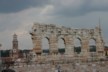At the top of the amphitheatre