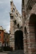Outside the amphitheatre