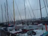 Calais Marina with Round Britain yachts