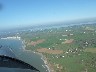 Over the southern coast of the Isle of Wight