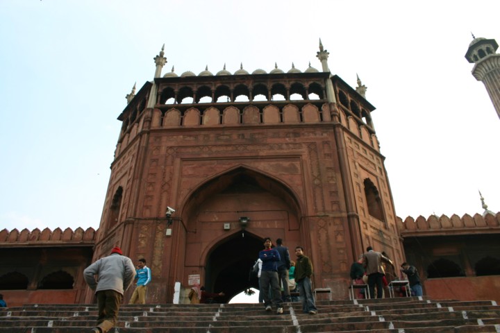 Entrance steps to Jama Masjid